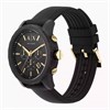 Armani Exchange AX7105 Black Resin Watch And Luggage Tag Gift Set - W65103 Alternative Image