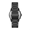 Armani Exchange AX1722 Chronograph Black IP Bracelet Watch - W65302 Alternative Image