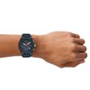 Armani Exchange AX4168 Rafael Chronograph Blue Silicone Strap Watch - W65486 Alternative Image