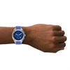 Armani Exchange AX4166 Sync Blue Plastic Strap Watch - W65489 Alternative Image