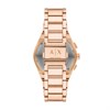 Armani Exchange AX4188  Chronograph Rose Tone Bracelet Watch - W65505 Alternative Image