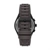 Armani Exchange AX4191  Chronograph Black IP Grey Silicone Strap Watch - W65508 Alternative Image