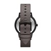 Armani Exchange AX2764  Black IP Grey Leather Strap Watch - W65511 Alternative Image