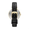 Armani Exchange AX5178 Gold Tone Black Leather Strap Watch - W65521 Alternative Image