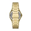 Armani Exchange AX4620 Gold Tone Blue Dial Bracelet Watch - W65522 Alternative Image