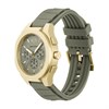 Armani Exchange AX4197 Gold Tone Green Silicone Strap Watch - W65534 Alternative Image