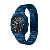 Armani Exchange AX1477 Blue IP Black Dial Bracelet Watch - W65553 Alternative Image