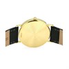 Accurist 7801 9ct Gold Black Leather Strap Watch - W7006 Alternative Image