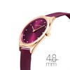 BERING 17031-969 Ultra Slim Burgundy Milanese Mesh Bracelet Watch - W74129 Alternative Image