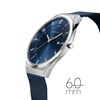 BERING 18740-307 Ultra Slim Blue Milanese Mesh Bracelet Watch - W74142 Alternative Image