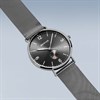 BERING 14040-377 Classic Grey Milanese Mesh Bracelet Watch - W74190 Alternative Image