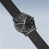 Bering 18340-222 Ultra Slim Black Milanese Mesh Bracelet Watch - W74195 Alternative Image