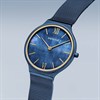 Bering 18434-397-GWP Ultra Slim Blue Milanese Watch And Necklace Set - W74198 Alternative Image