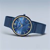 Bering 18434-397-GWP Ultra Slim Blue Milanese Watch And Necklace Set - W74198 Alternative Image