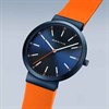BERING 10141-397 Blue And Orange Silicone Strap Set - W74225 Alternative Image