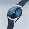 BERING 17031-307 Ultra Slim Blue Mesh Bracelet Watch - W74263 Alternative Image