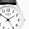 Limit 5341.01 Stainless Steel Black Leather Strap Watch - W7710 Alternative Image