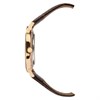 Limit 5955.01 Rose Gold Plated Brown Leather Strap Watch - W77162 Alternative Image