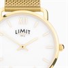 Limit 6381 Gold Tone Mesh Bracelet Watch - W77252 Alternative Image