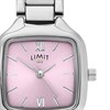 Limit 60278 Pink Square Dial White Metal Watch - W77264 Alternative Image