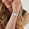 Limit 60278 Pink Square Dial White Metal Watch - W77264 Alternative Image