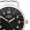Limit 50068 White Metal Black Dial Bracelet Watch - W77267 Alternative Image