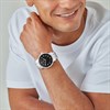 Limit 50068 White Metal Black Dial Bracelet Watch - W77267 Alternative Image