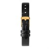 Limit 60067G Black Strap Gold Tone Watch And Heart Pendant Set - W77268 Alternative Image