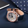 Maserati R8821142001 Stile Automatic Blue Leather Strap Watch - Limited Edition - W81129 Alternative Image