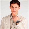 Maserati R8871652001 Velocita Chronograph Blue Leather Strap Watch - W81291 Alternative Image