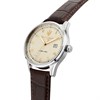 Maserati R8851124004 Sorpasso Silver Tone Brown Leather Strap Watch - W81309 Alternative Image