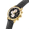 Maserati R8871618020 Epoca Slim Chronograph Gold Tone Black Strap Watch - W81344 Alternative Image