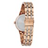 Bulova Crystal 98L266 Rose Gold Tone Bracelet Watch - W83150 Alternative Image