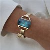STORM 47013/GD/T Temptress Charm Gold Teal Bracelet Watch - W87342 Alternative Image