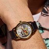 FE7063-07W Citizen Disney Hollywood Eco-Drive Black Leather Strap Watch - W92222 Alternative Image