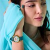 FE6182-46Y Citizen Disney Moana Eco-Drive Teal Leather Strap Watch - W92223 Alternative Image