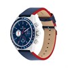 Tommy Hilfiger 1792209 Multifunction Blue Leather Strap Watch - W95383 Alternative Image