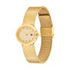 Tommy Hilfiger 1782847 Gold Tone Stone Set Mesh Bracelet Watch - W95397 Alternative Image