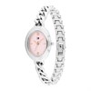 Tommy Hilfiger 1782876 Demi Oval Stainless Steel Blush Dial Chain Bracelet Watch - W95456 Alternative Image