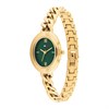 Tommy Hilfiger 1782877 Demi Oval Gold Tone Green Dial Chain Bracelet Watch - W95457 Alternative Image