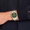 Tommy Hilfiger 1792279 Two Tone Green Dial Bracelet Watch - W95481 Alternative Image