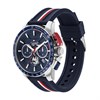 Tommy Hilfiger 1792292 Stainless Steel Blue Dial And Silicone Strap Watch - W95486 Alternative Image