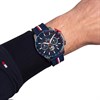 Tommy Hilfiger 1792292 Stainless Steel Blue Dial And Silicone Strap Watch - W95486 Alternative Image