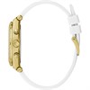 GUESS GW0407L2 Heiress Gold Plated White Resin Strap Watch - W96278 Alternative Image