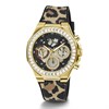 GUESS GW0463L1 Rapture Gold Plated Leopard Strap Watch - W96285 Alternative Image