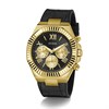 GUESS GW0791G3 Equity Gold Tone Black Silicone Strap Watch - W96402 Alternative Image