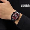 GUESS GW0956G1 Phoenix Black Silicone Strap Watch - W96425 Alternative Image