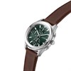 Guess GW1049G1 Brown Strap Green Dial Silver Tone Case Watch - W96431 Alternative Image