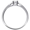 9ct White Gold Diamond Solitaire Engagement Ring – 1/4ct - X10032 Alternative Image