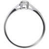 9ct White Gold Diamond Solitaire Engagement Ring – 1/3ct - X10033 Alternative Image